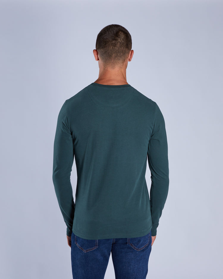 Basic Nilo Ls Tee College Green