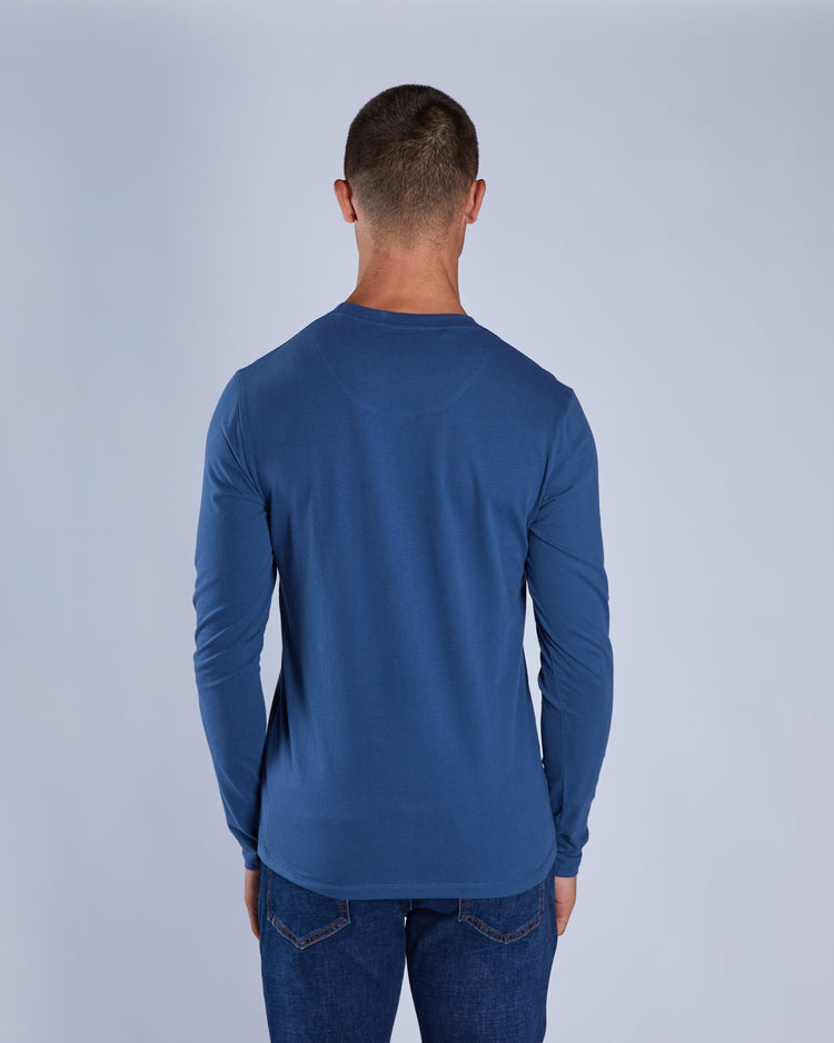 Basic Nilo LS Tee Falcon Blue
