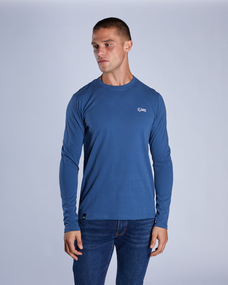 Basic Nilo LS Tee Falcon Blue