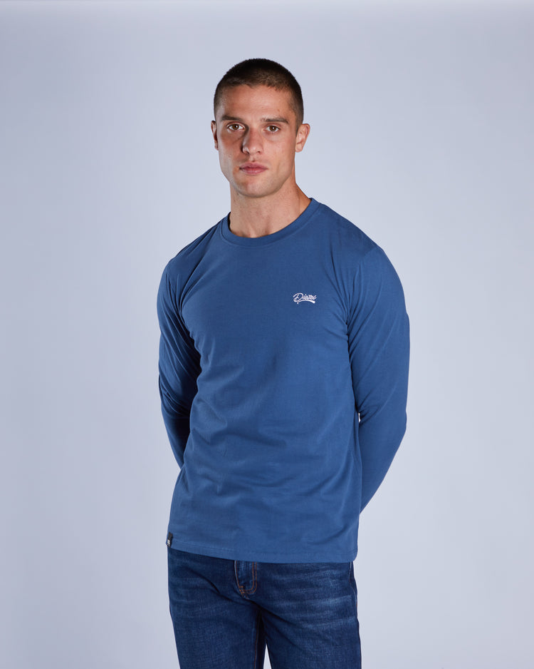 Basic Nilo LS Tee Falcon Blue