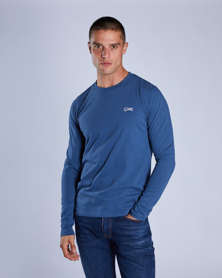 Basic Nilo LS Tee Falcon Blue