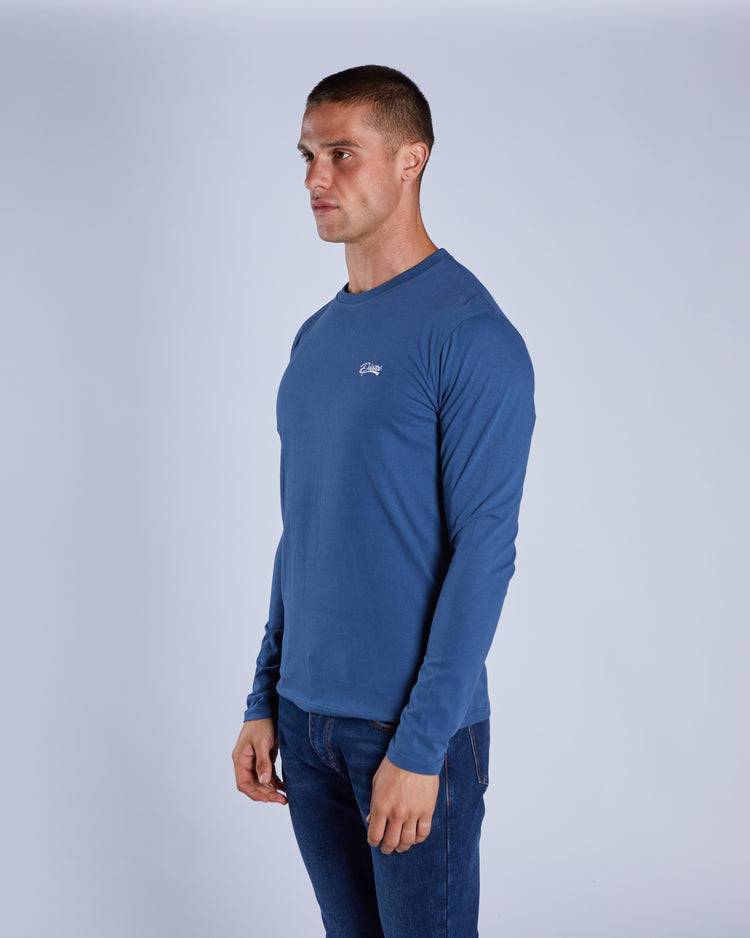 Basic Nilo LS Tee Falcon Blue
