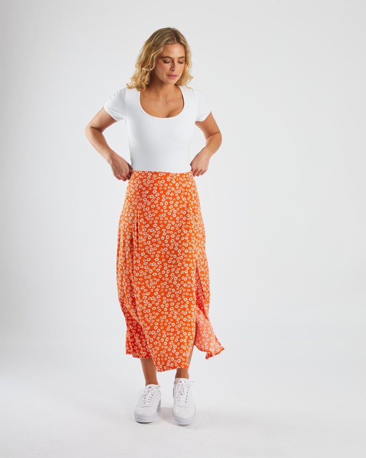 Nera Skirt Orange