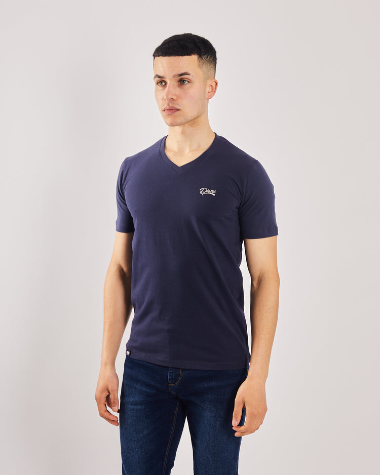 Basic Oakley V Neck Navy Iris