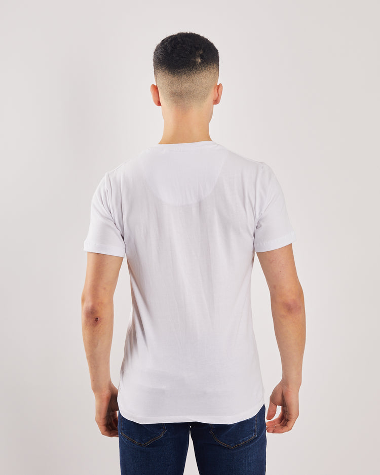 Basic Oakley V Neck Tee Optic White