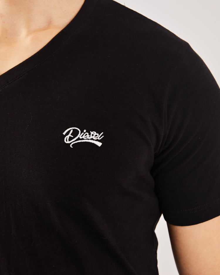 Basic Oakley V Neck Tee Black