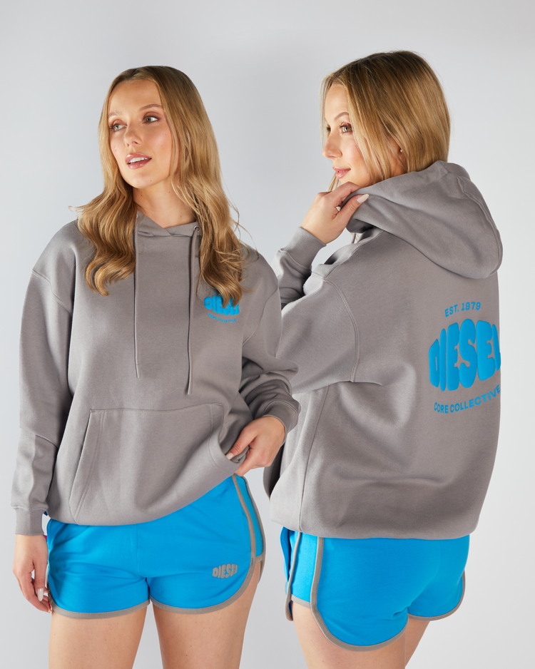 Oaklie Hood Grey Blue