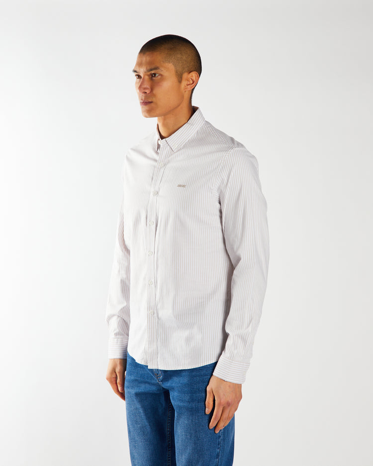 Pax Stripe Shirt Crumb