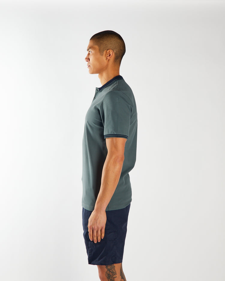 Porter Polo Lawn Green