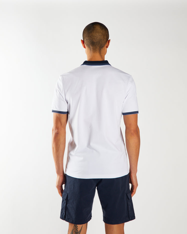 Porter Polo Optic White
