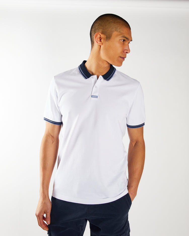 Porter Polo Optic White