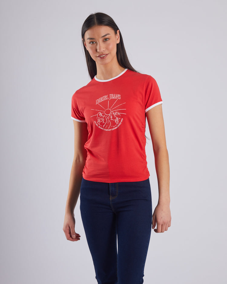 Priscilla Tee Pepper Red