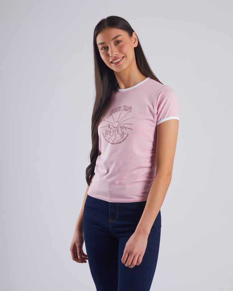 Priscilla Tee Cameo Pink