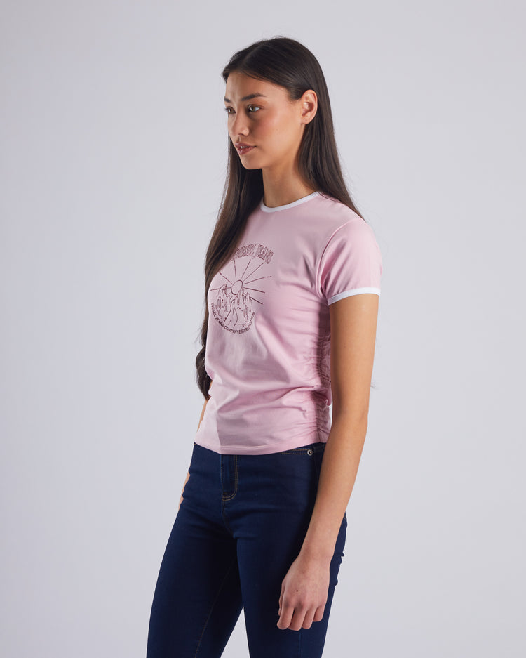 Priscilla Tee Cameo Pink