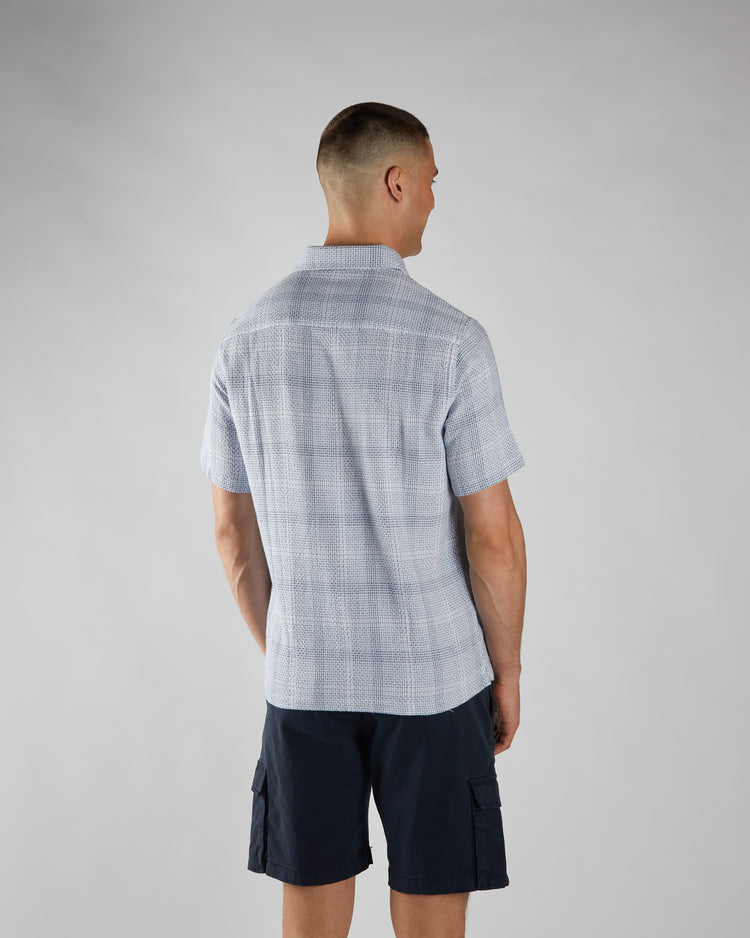 Raff SS Shirt Blue Check