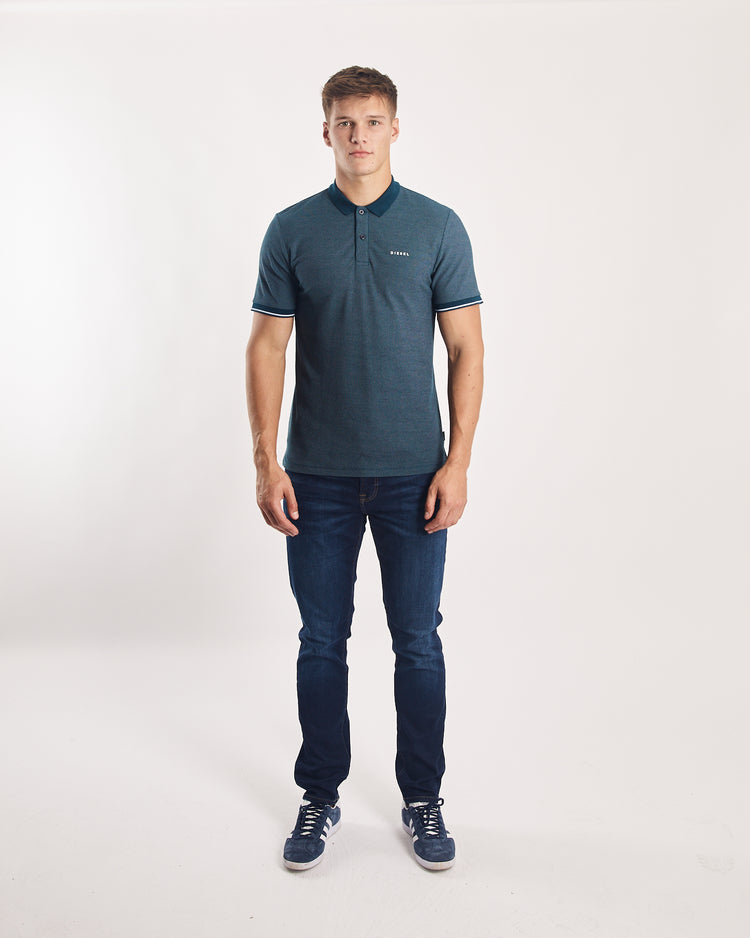 Raheem Polo Midnight Teal
