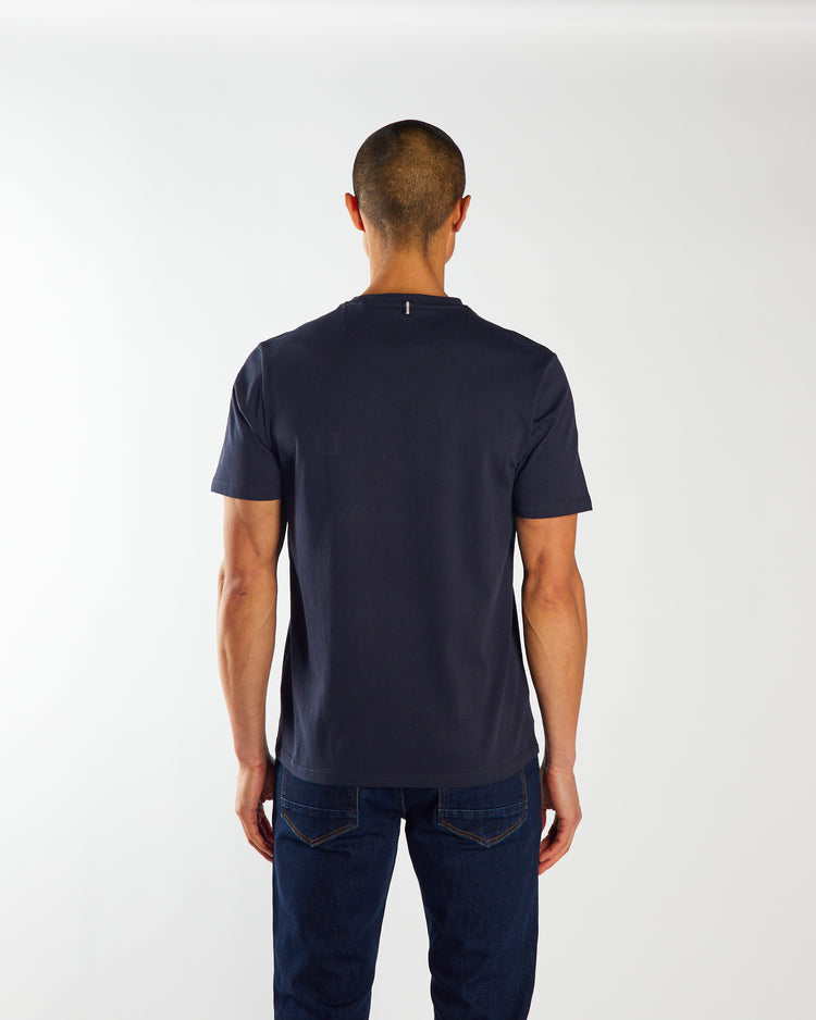 Reed Tee Salute Navy