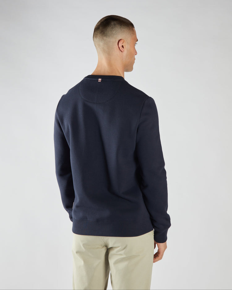Richard Sweatshirt Salute Navy