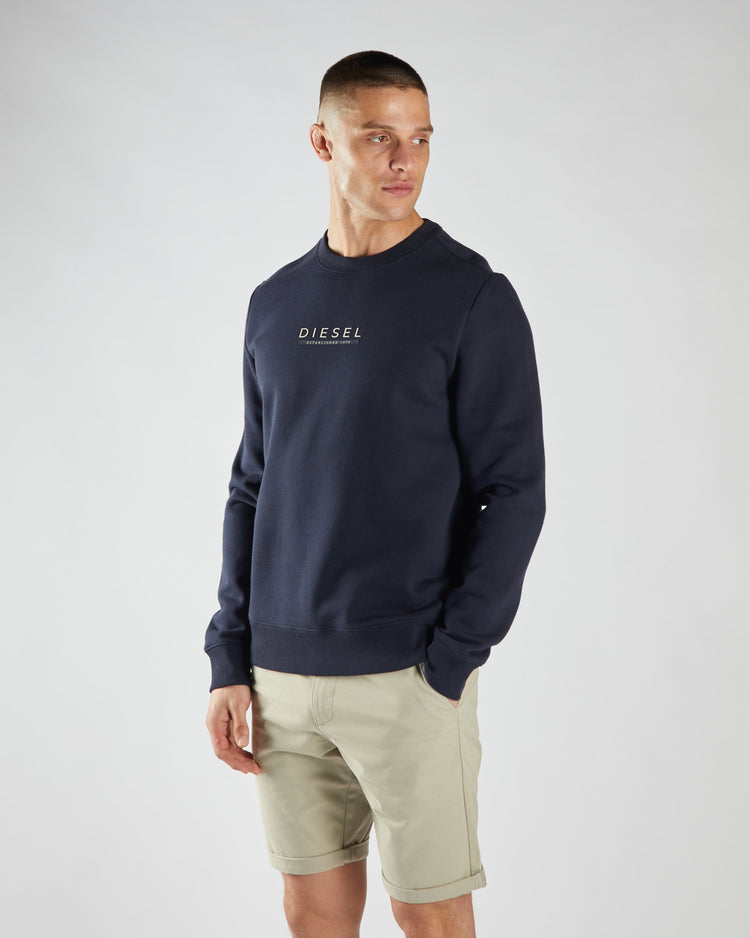 Richard Sweatshirt Salute Navy