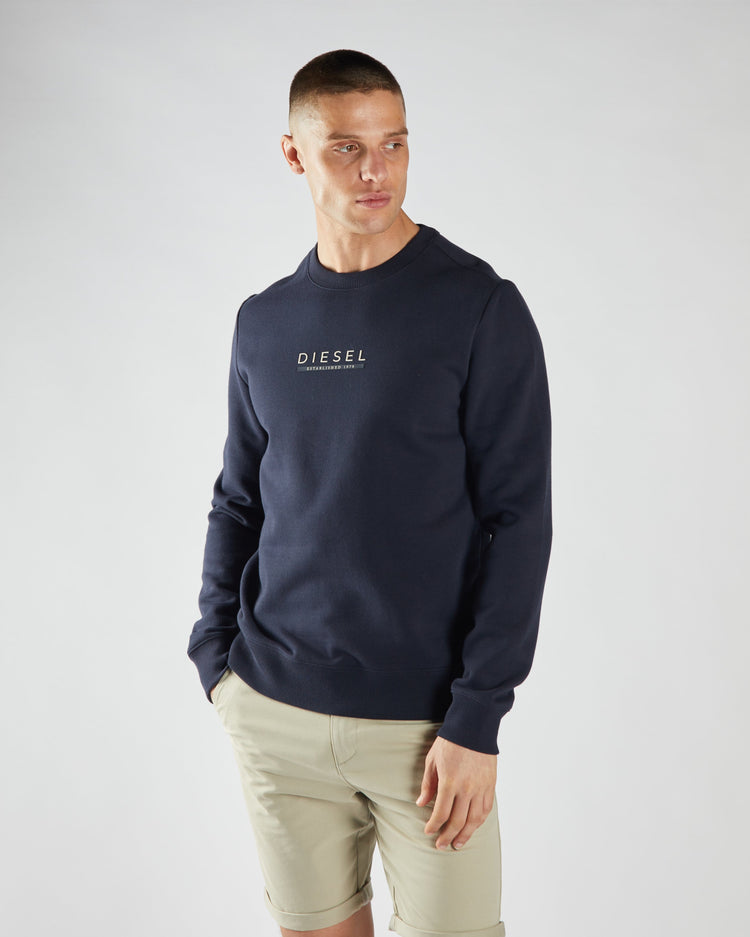 Richard Sweatshirt Salute Navy