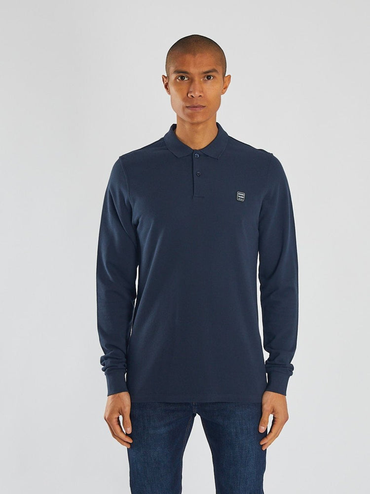 Rockvale Ls Polo Vintage Navy