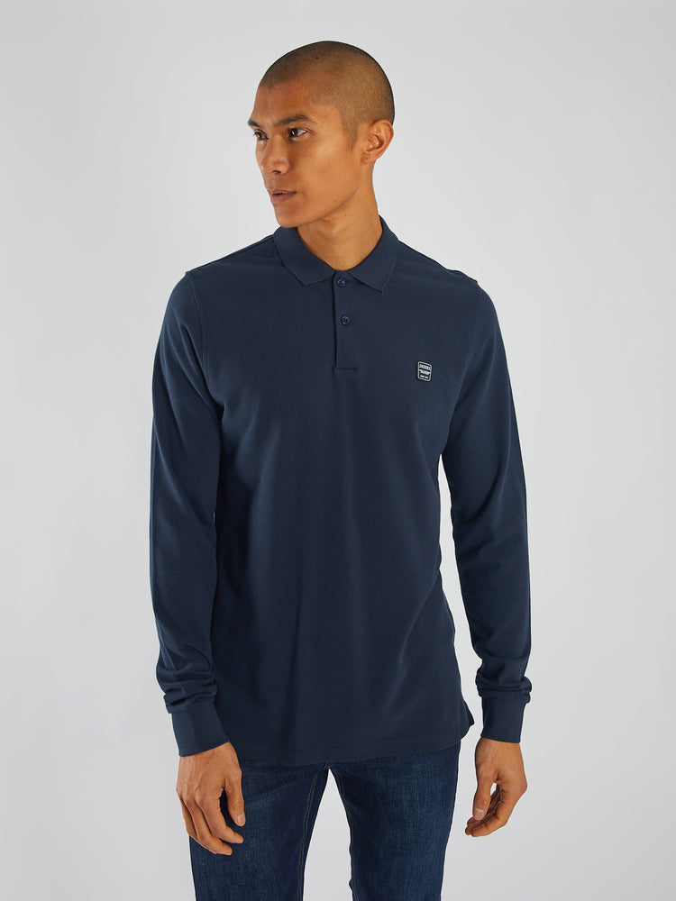 Rockvale Ls Polo Vintage Navy