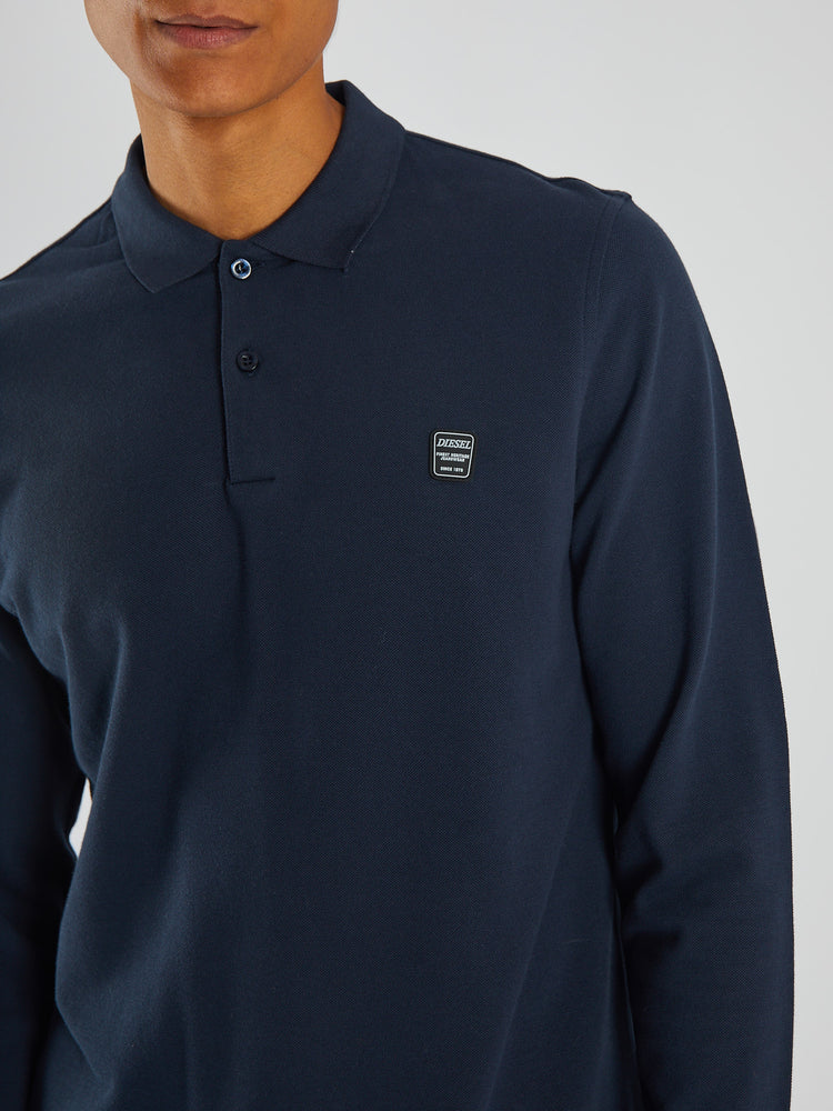 Rockvale Ls Polo Vintage Navy