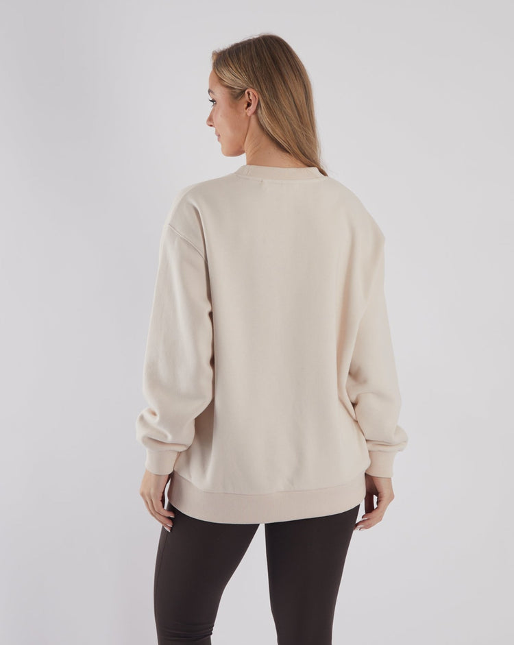 Rosalee Sweatshirt Birch White