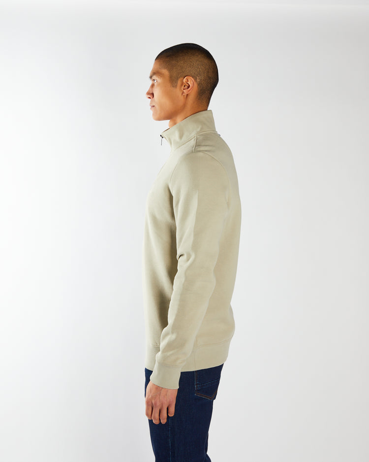Roth Half Zip Abbey Stone