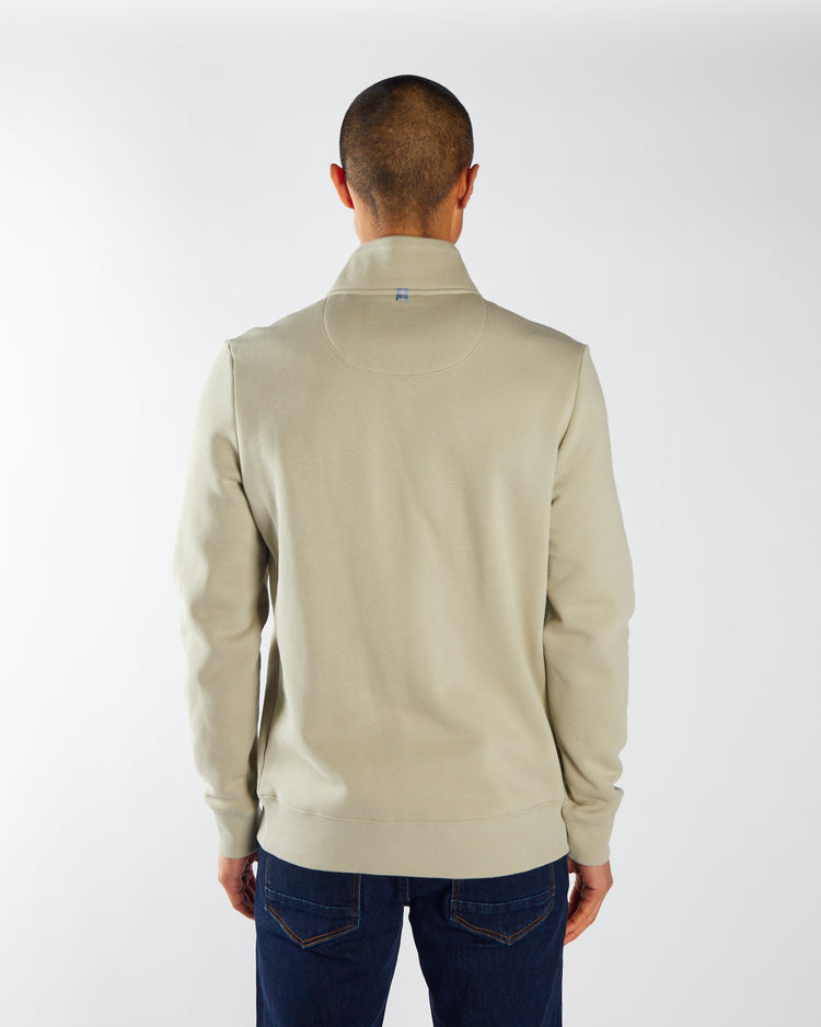 Roth Half Zip Abbey Stone