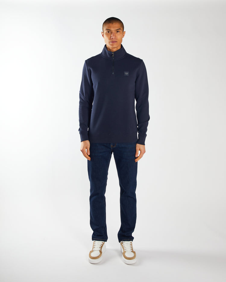 Roth Half Zip Salute Navy