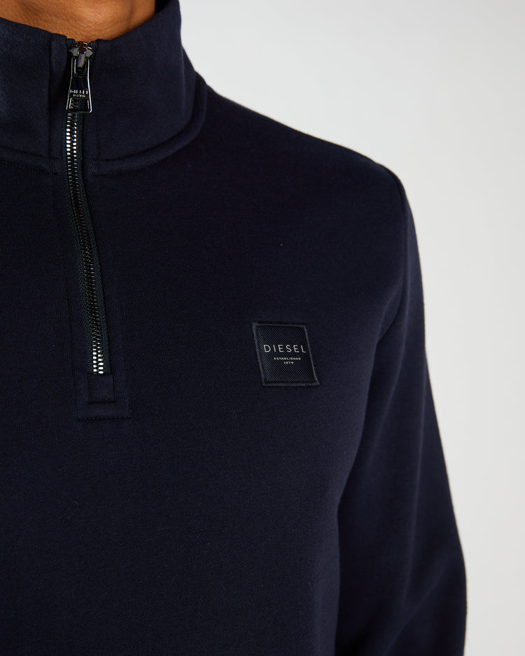 Roth Half Zip Salute Navy