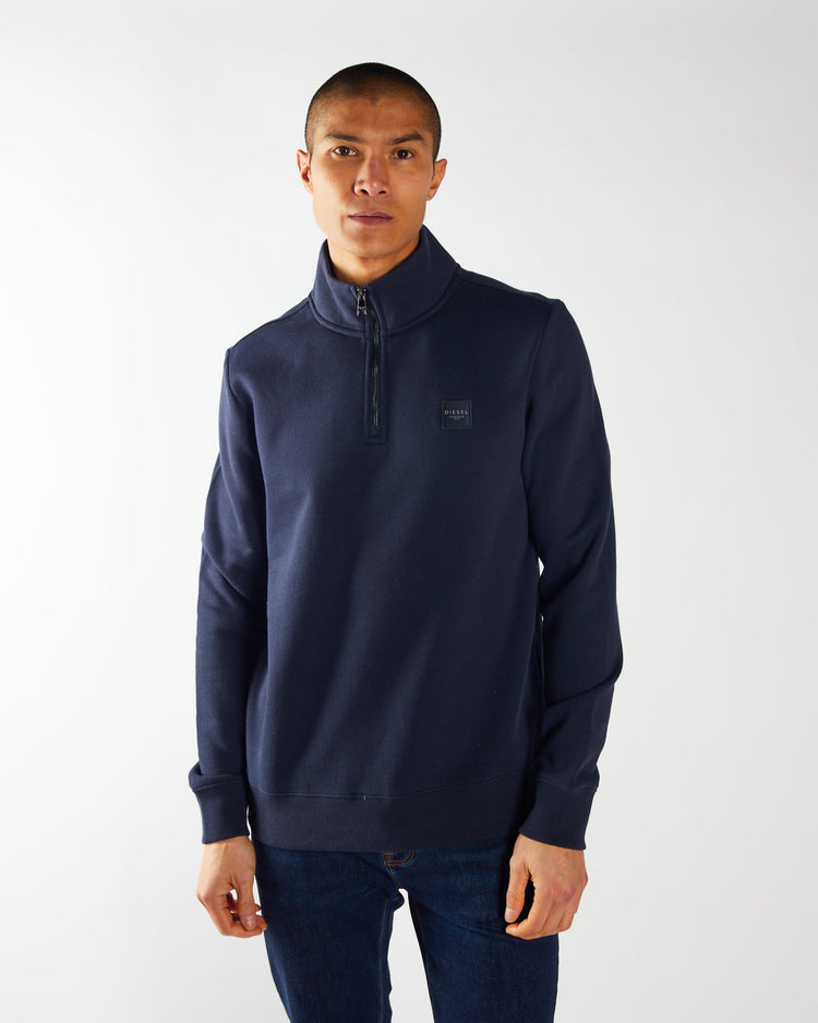 Roth Half Zip Salute Navy