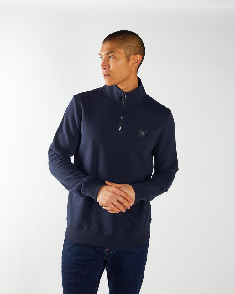 Roth Half Zip Salute Navy
