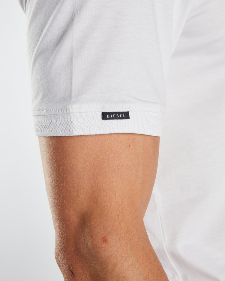 Rian Zip Polo Liberty White