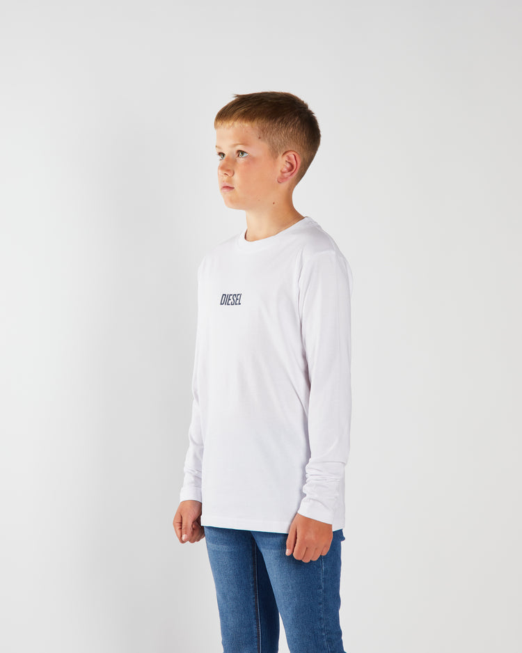 Ryle LS Tee White