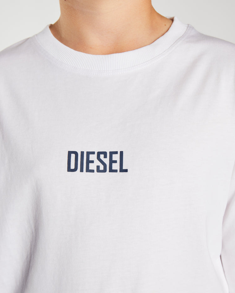 Ryle LS Tee White