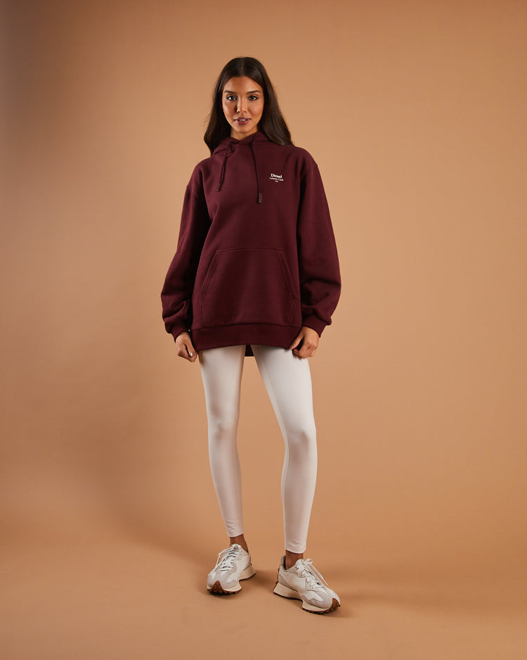 Samara Hood Deep Maroon