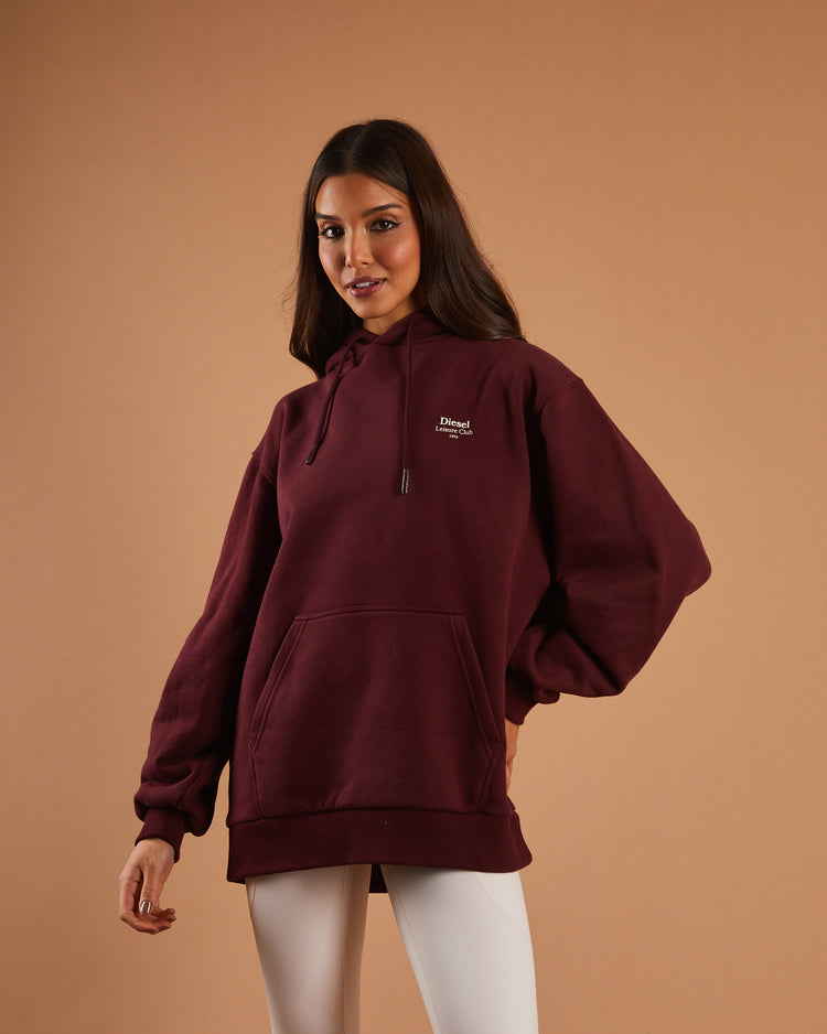 Samara Hood Deep Maroon