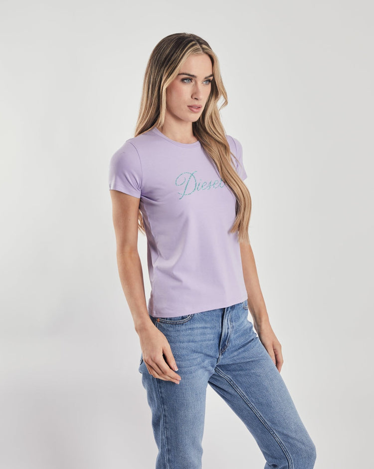 Anneli T-Shirt Purple Rose