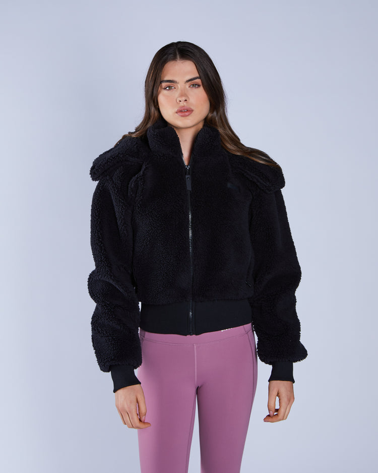 Thea Fleece Jacket Pitch Black