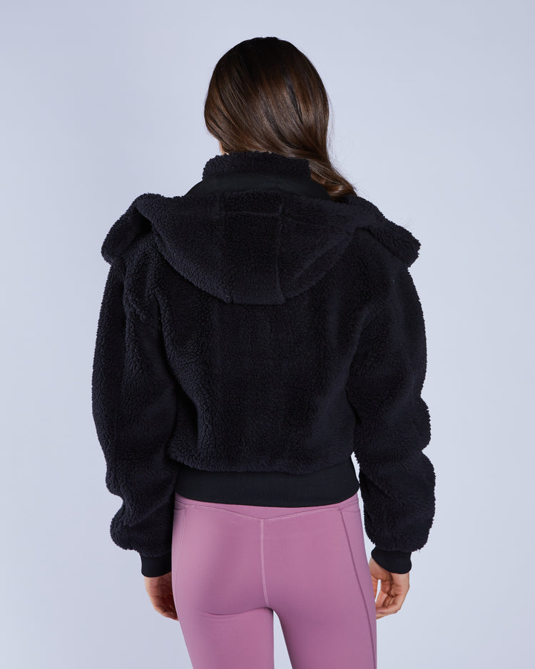 Thea Fleece Jacket Pitch Black