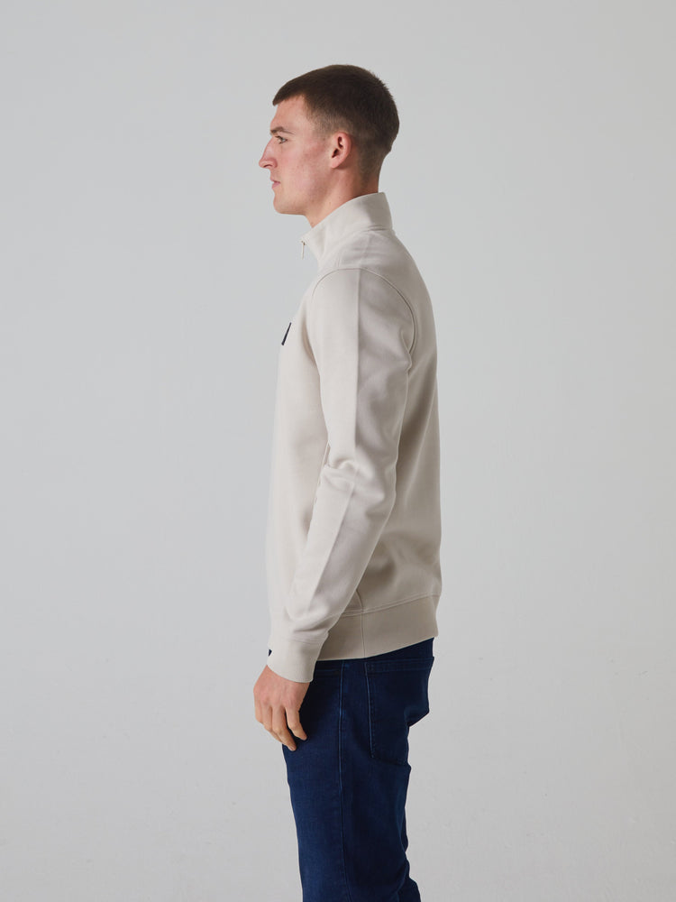 Thomas Half Zip Bone