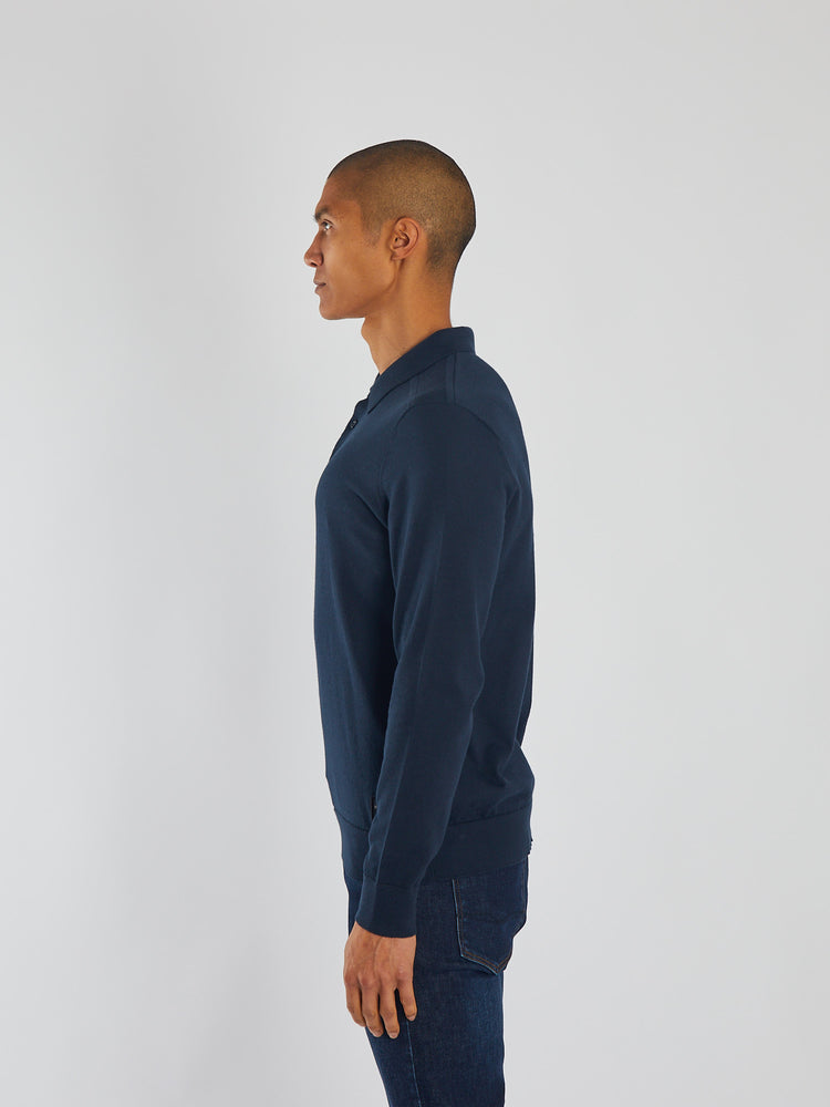 Trey Polo Knit North Navy