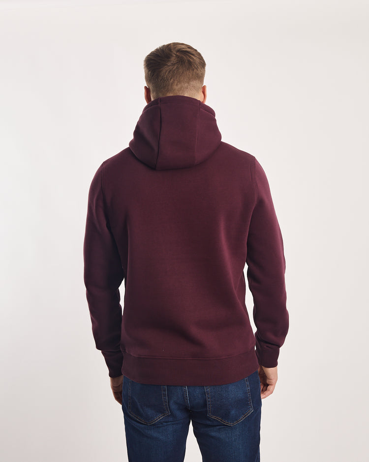 Uzay Hoodie Wine Port