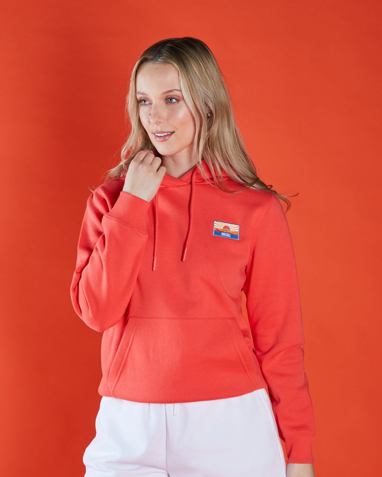 Veronica Hood Sunset Coral