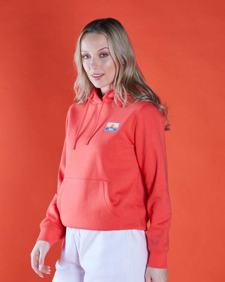 Veronica Hood Sunset Coral