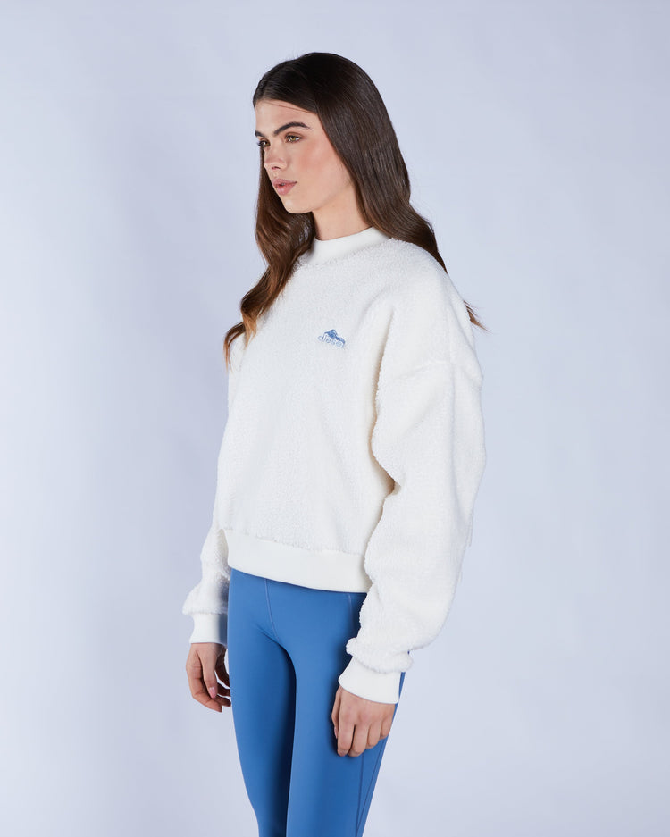 Winifred Borg Fleece Sweatshirt Snow