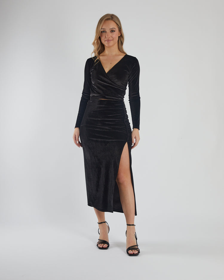 Xenia Skirt Black