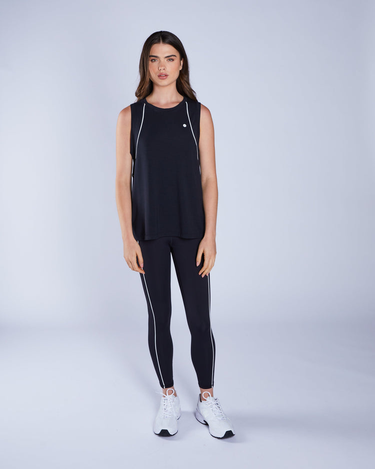 Zoe Vest Beetle Black